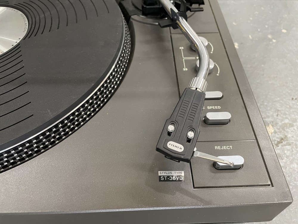 Fisher MT-6211 Stereo Turntable Made in Japan - NEEDS WORK