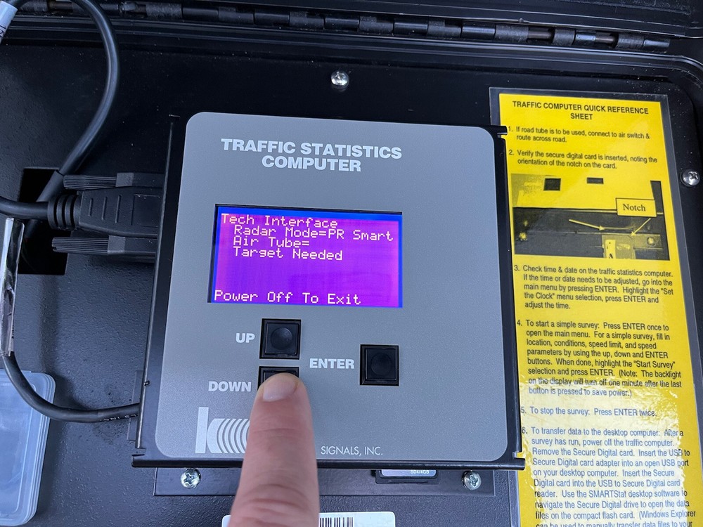 Kustom Signals Traffic Statistics Computer