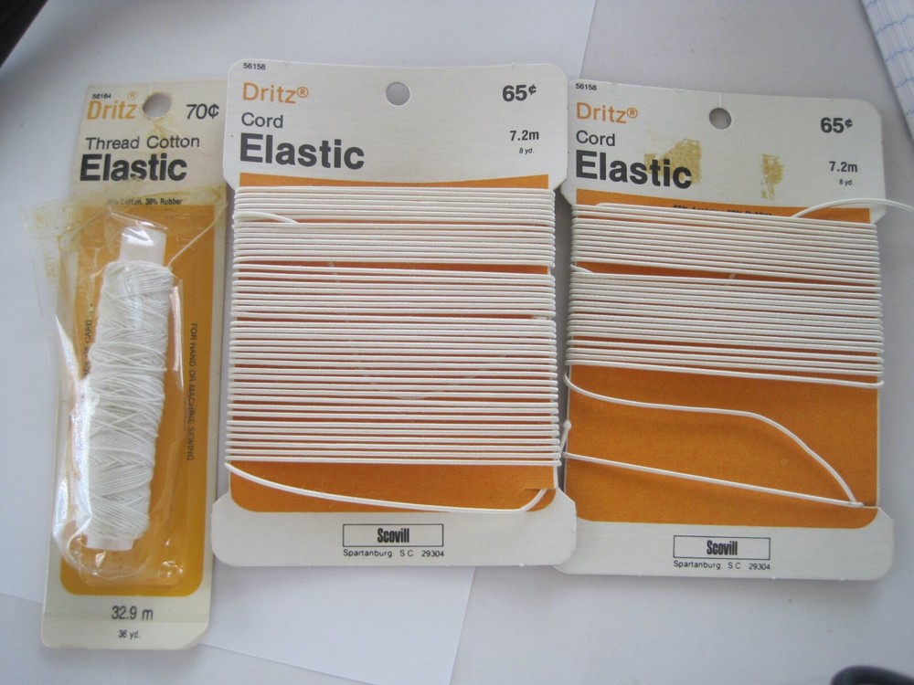 Pritz Cord Elastic 7.2 32.9 Lot