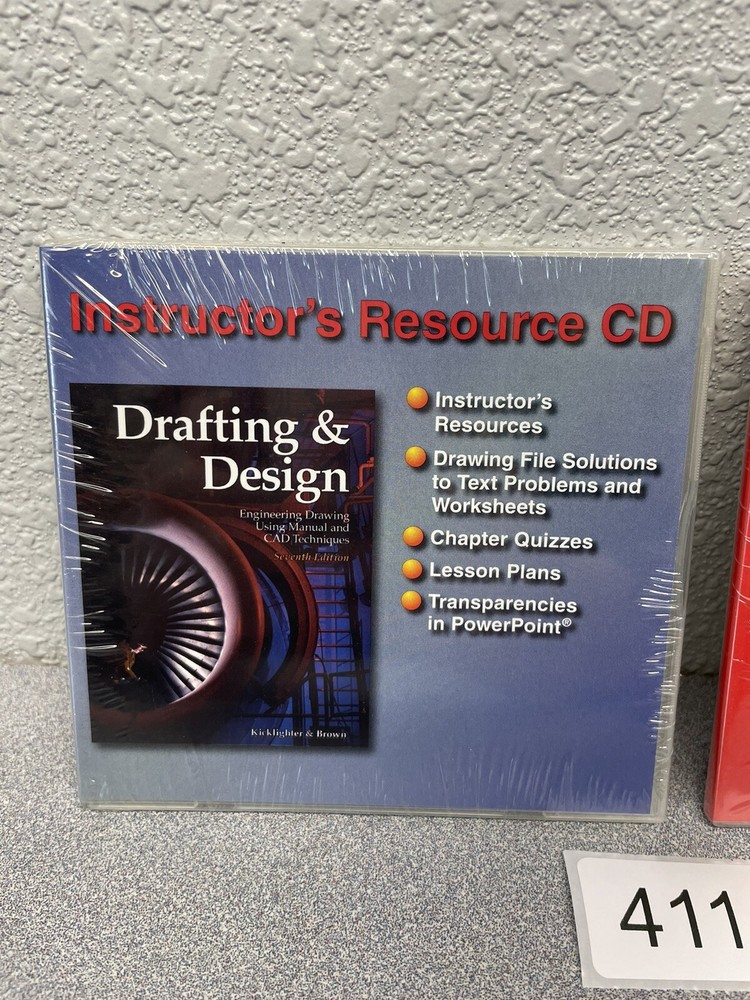 Drafting & Design Engineering Drawing Manual Instructor’s Resource Cd & ExamView