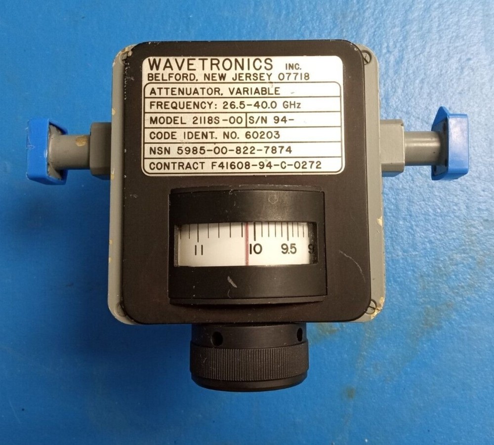 Wavetronics Variable Attenuators 2118S-00 