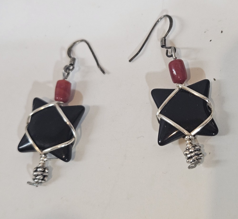 Vintage Look Wrapped Earrings