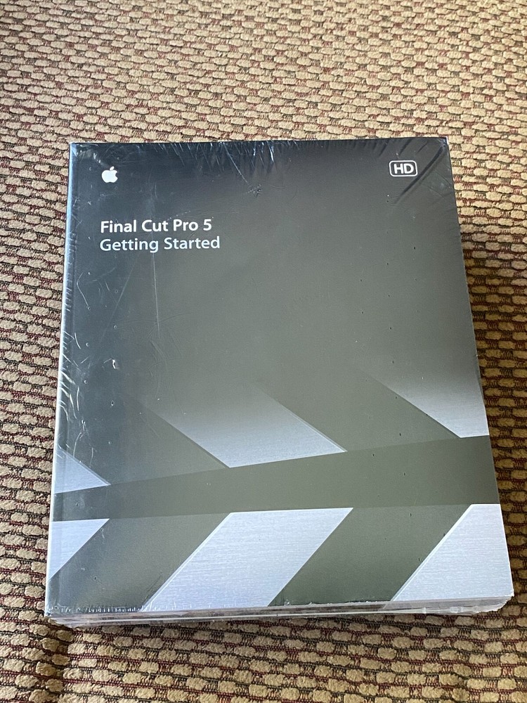 Final Cut Pro 5 User Manual Getting Started NEW Complete Set