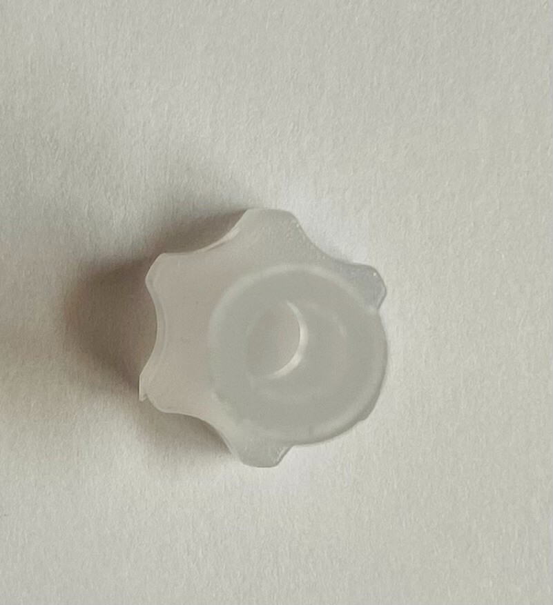 Luer Lock Female Plug End Cap, PP, 10 PCS