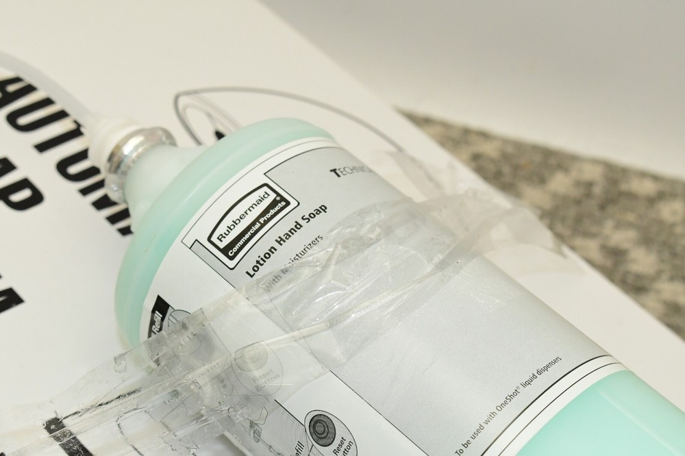 AUTOMATIC SOAP LOW PROFILE DISPENSER SYSTEM 107888 CHROME, BATTERY OPERATED