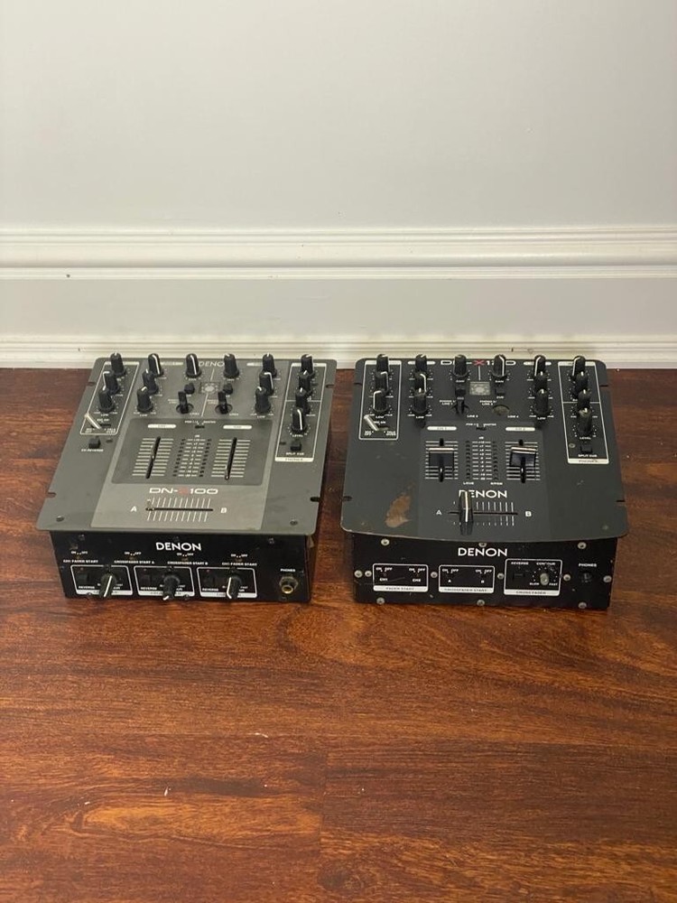 Denon DN-X120 / DN-X100 DJ Mixer Untested Powers On
