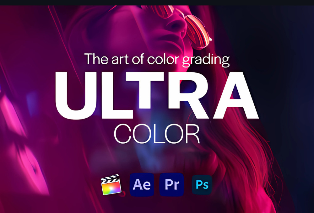 Ultra Color | LUTs Pack for Any Software✅