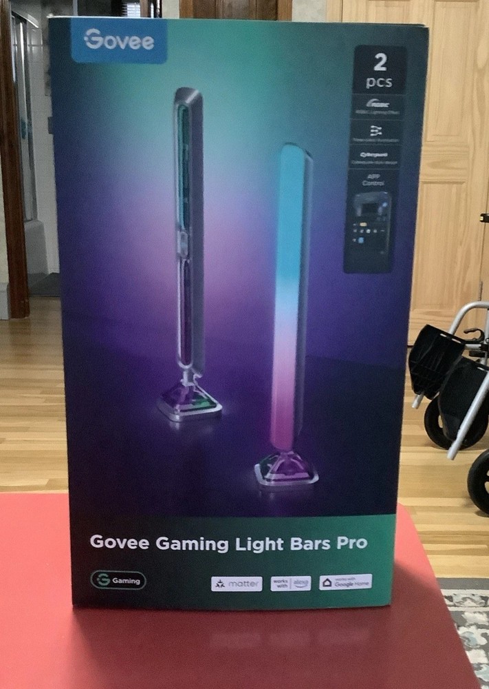 Govee Gaming Light Bars Pro H6048, Multicolor, Smart App Control