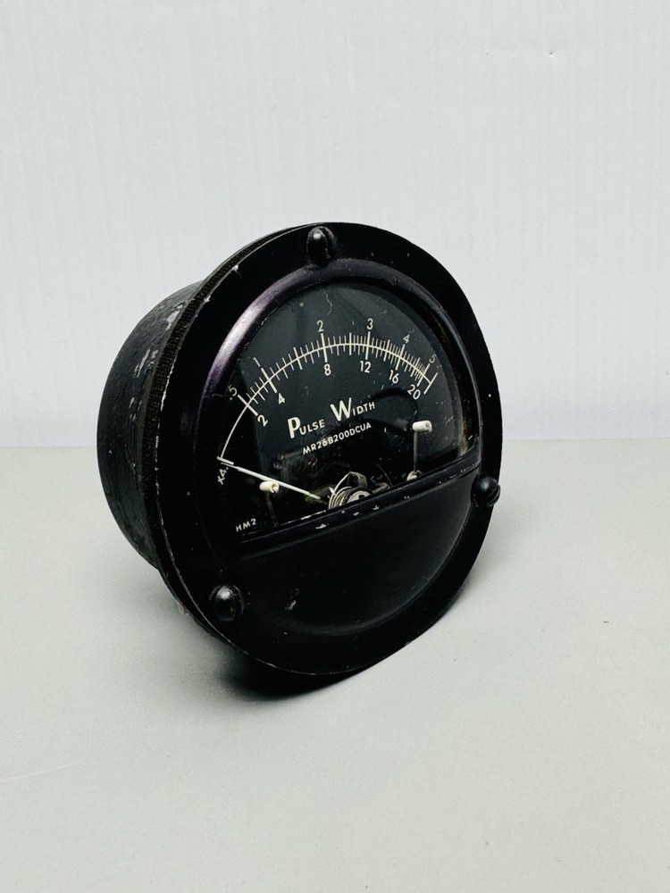 Vintage Pulse Width Analog Panel Meter Indicator 0-5 Hm2 MR26B200DCUA