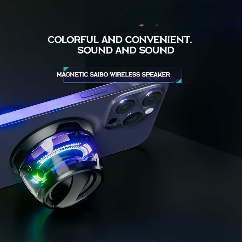 Magnetic Ultra-Compact Wireless Mini Speaker
