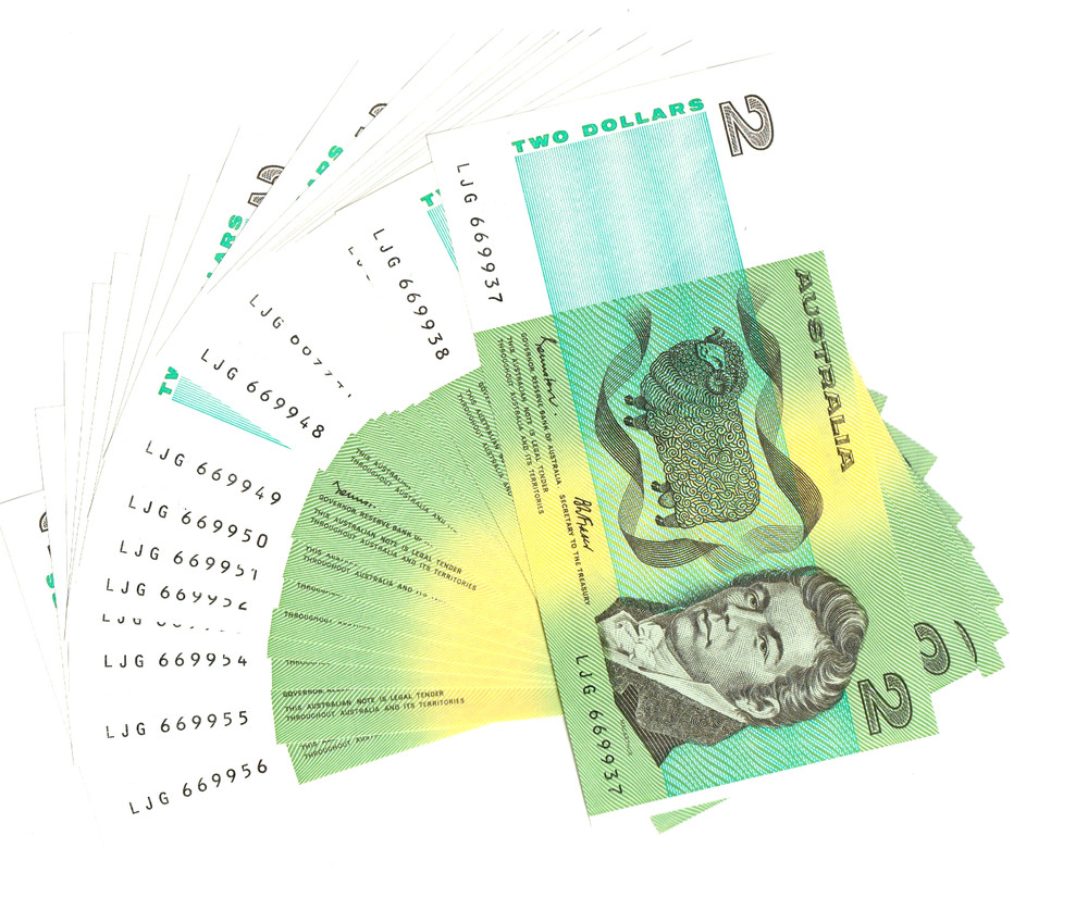 20 rare consecutive $2 johnston fraser from bundle unc