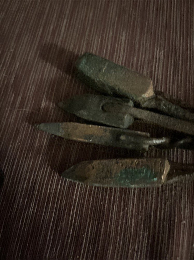 soldering irons Antique Blacksmith Forge. Primitive