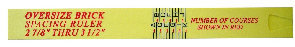 Rule Oversized Brick fiberglass