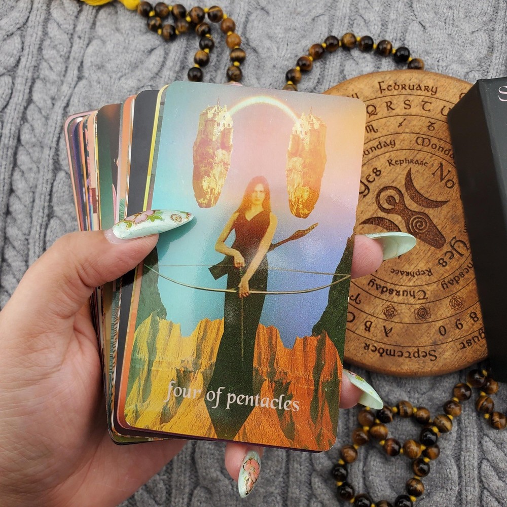 Serpentfire Tarot by Devany Wolfe 78 Card Tarot Deck USED