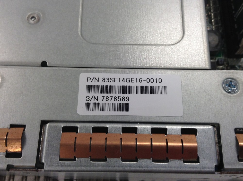 EonStor ESS16FG1430M5-0030 16-Bay SAS Storage Array w/ RAID Controller WORKING