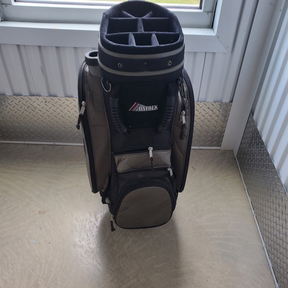 Datrek Golf Bag = Black/Gray 8-Way