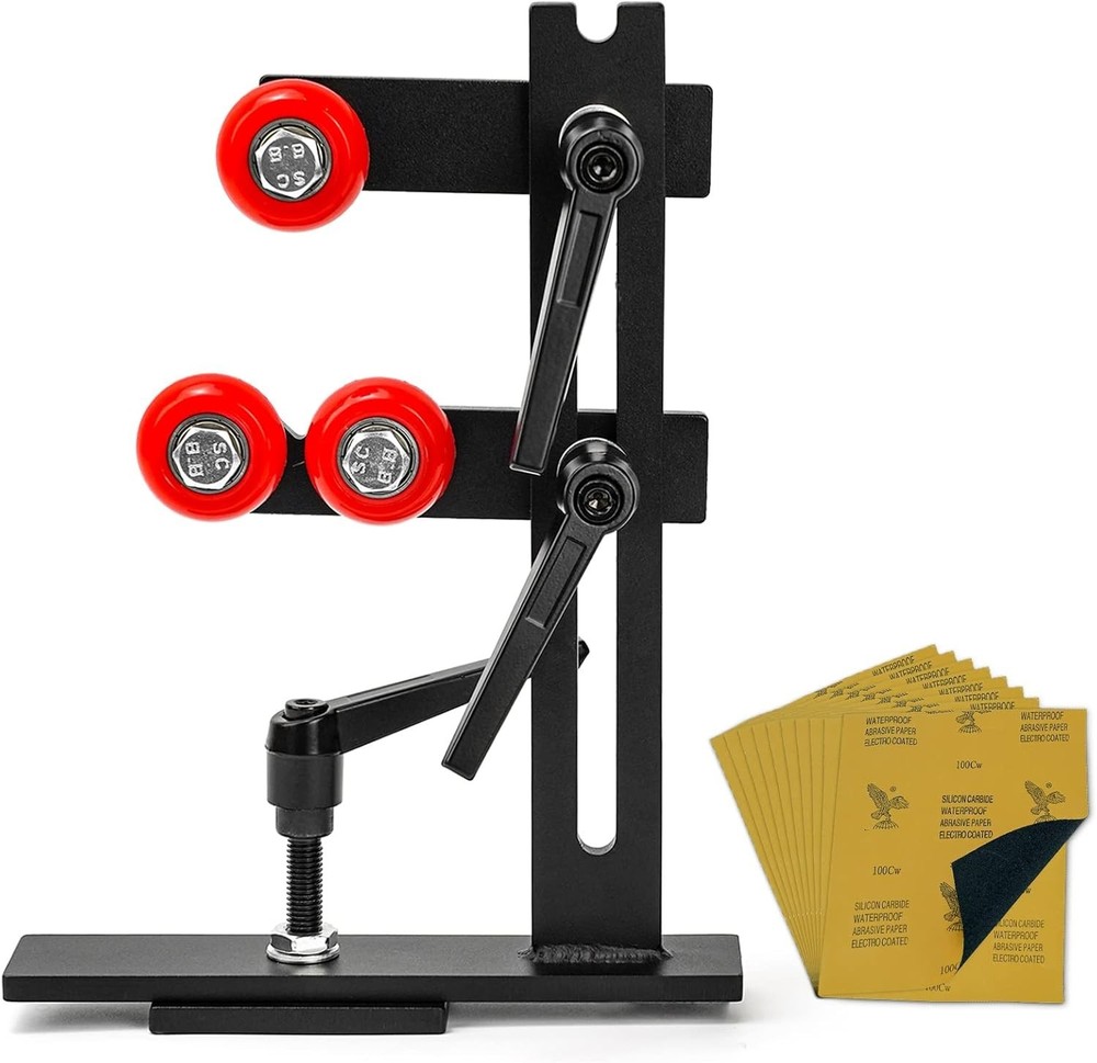 Stable Wood Lathe Steady Rest Tool for Enhanced Performance - Easy Adjustability
