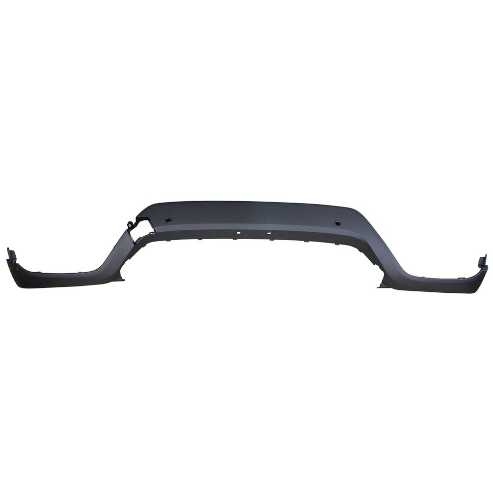 Replacement Black Textured Front Lower Valance Panel w/Park Assist Sensor Holes