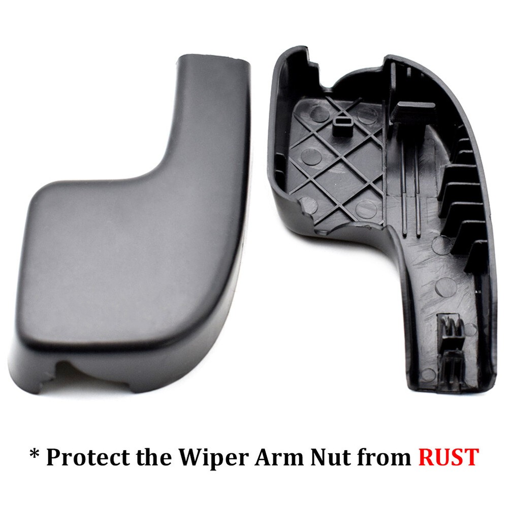 2 For BMW 3 E90 E91 E92 04-09 Front Windshield Wiper Arm Head Nut Cover Cap Bolt