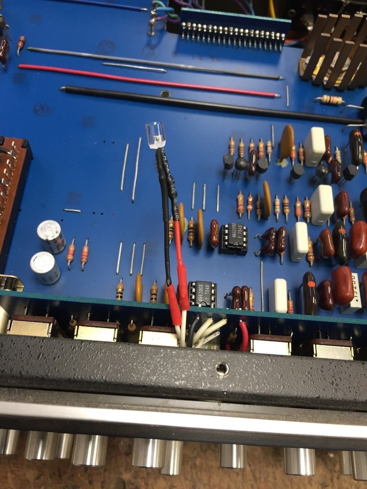 Marantz 3800 / 3600 preamp front panel power indicator LED lamp.