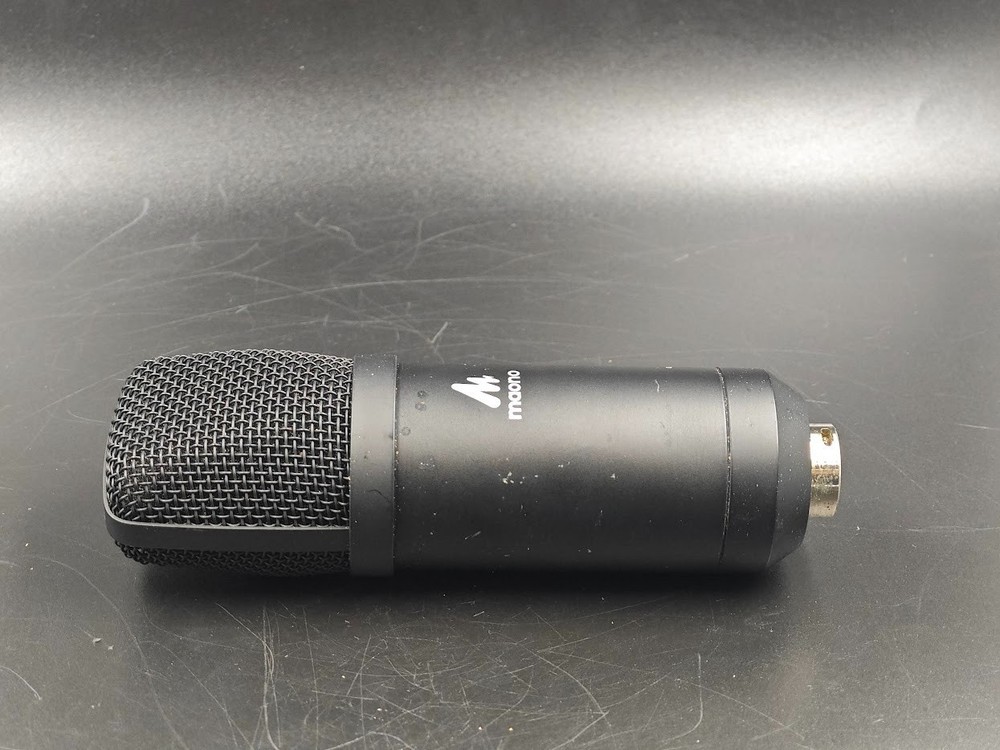 Maono Microphone Black Used Working