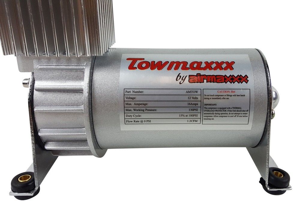 Air Helper Spring Load Level Kit Bolt On White Gauge Fits Silverado 2500 2001-10