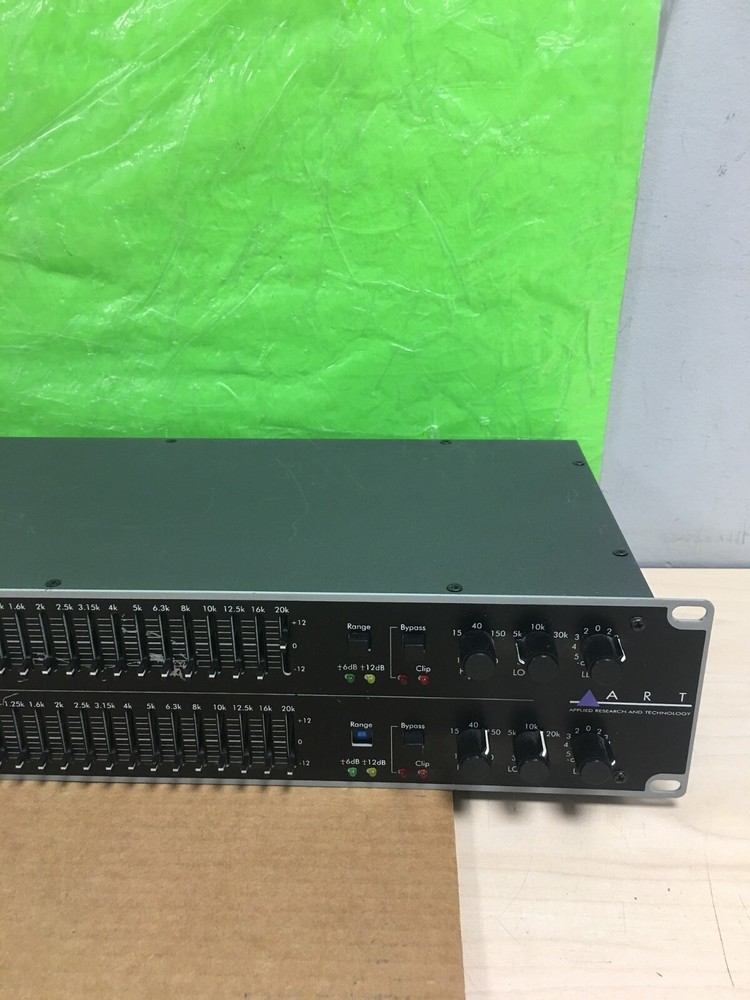 ART EQ-355 Dual 31-Band 1/3 Octave Equalizer (PLEASE READ)