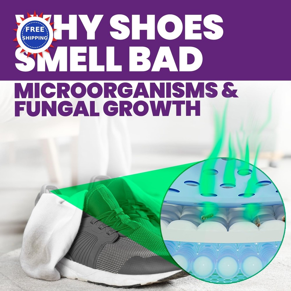 Shoe Deodorizer Spray Midnight Rain 4 Fl Oz Pack Uncle Todds Proven Powerful