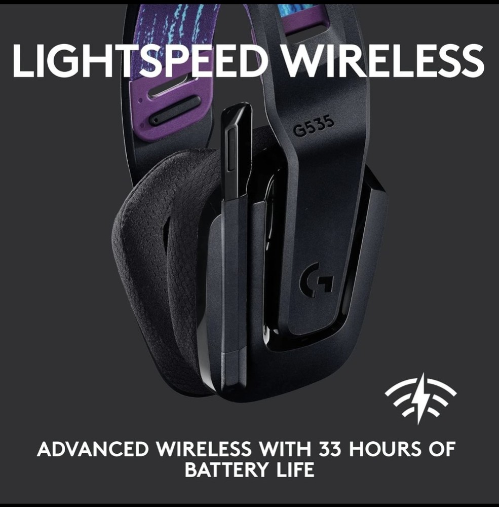 Logitech G G535 LIGHTSPEED Wireless Gaming Headset
