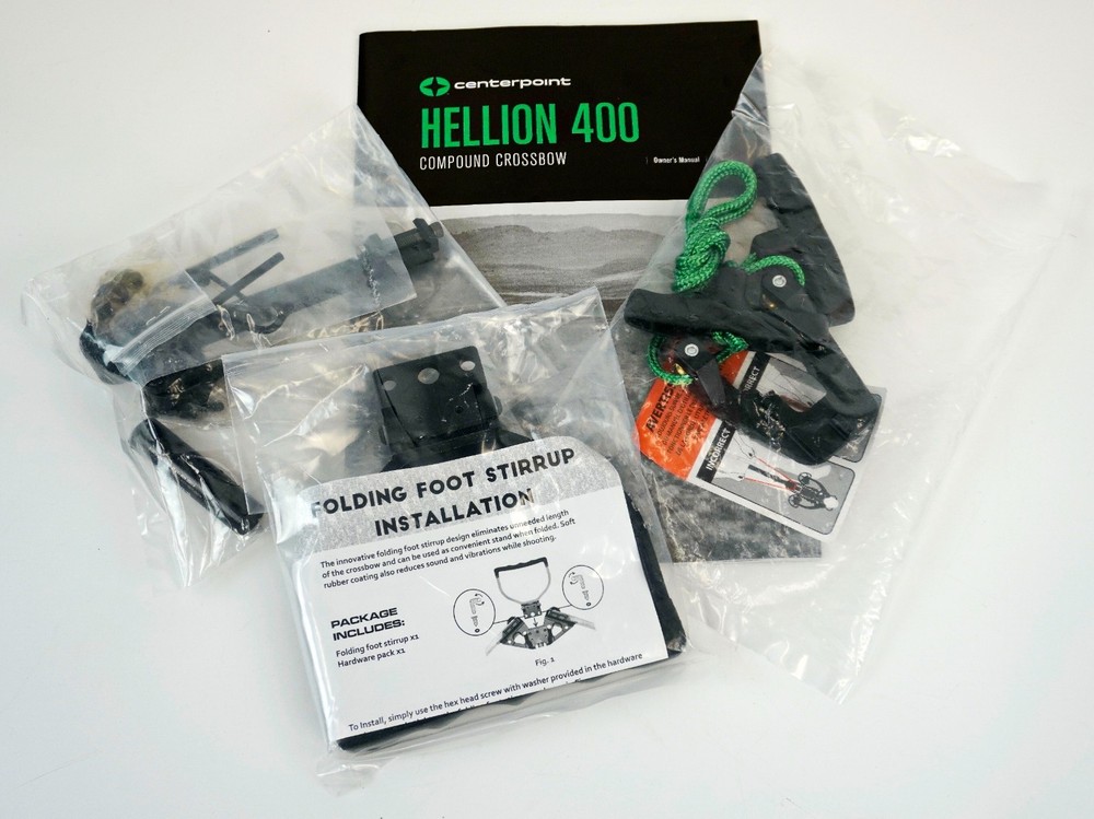 CenterPoint Hellion 400 Compound Crossbow Kit - Open Box -A