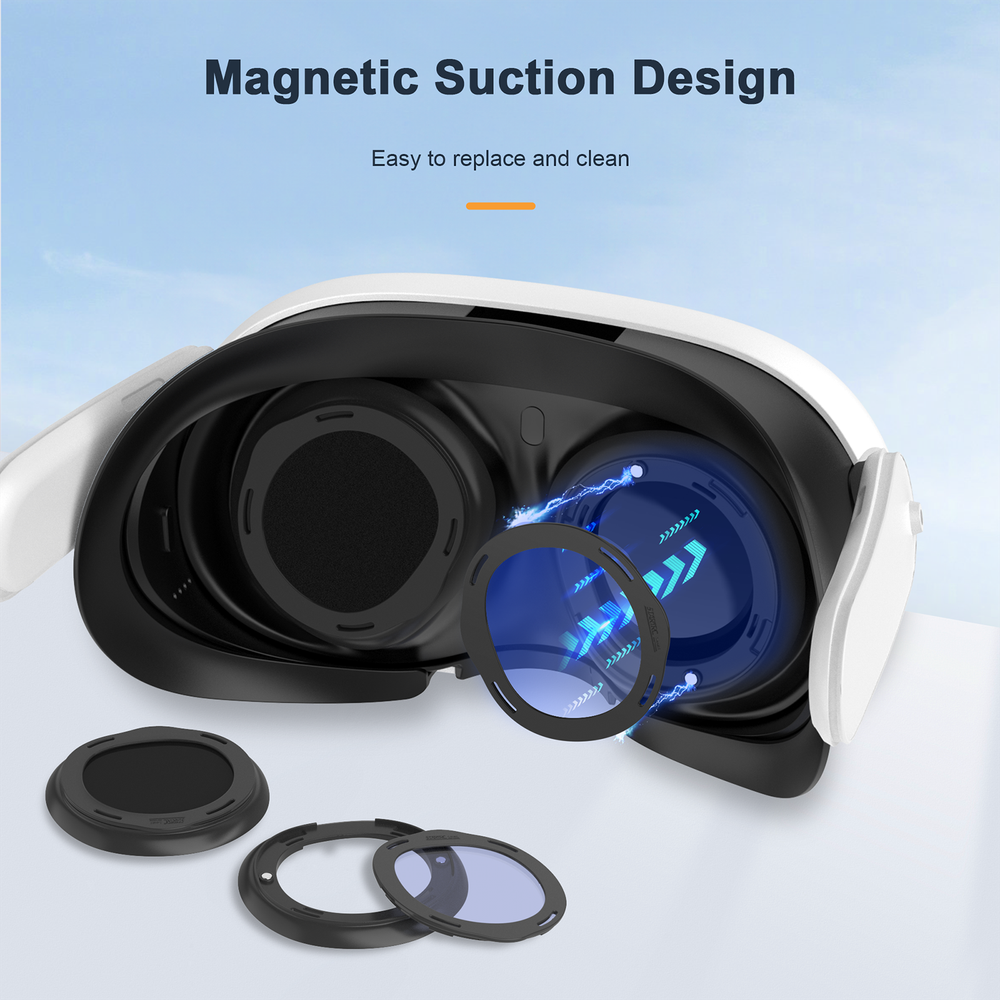 Lens Spacer Protector Anti Scratch Lens for Quest 3 VR Glasses Scratch Ring