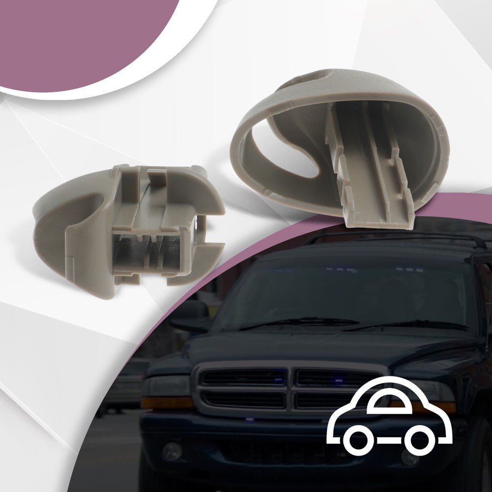 Sun Visor Holder Hook Replacement Retainer for 2000-2003 Dodge Durango