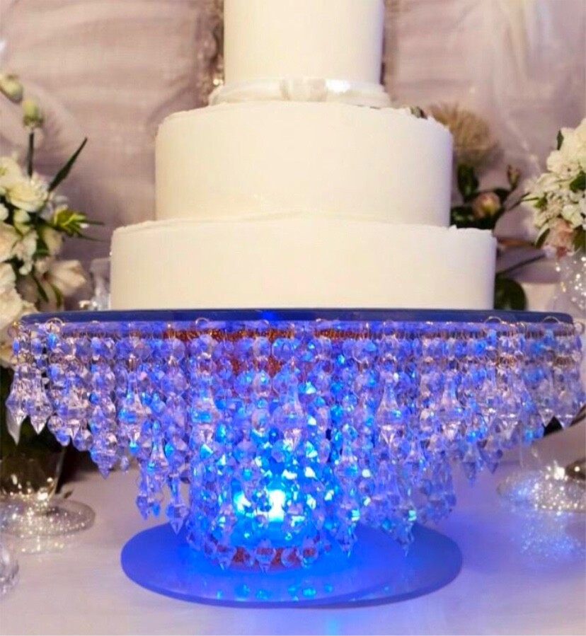 Wedding Cake Stand - Crystal Wedding Cake Stand