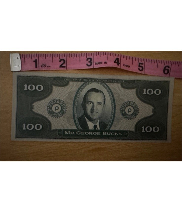 Publix Memorabilia Mr. George Bucks