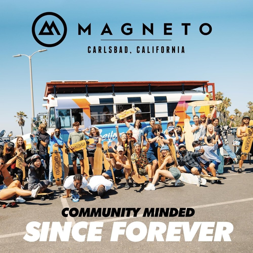 Magneto Complete Cruiser Starter Skateboard Mashup