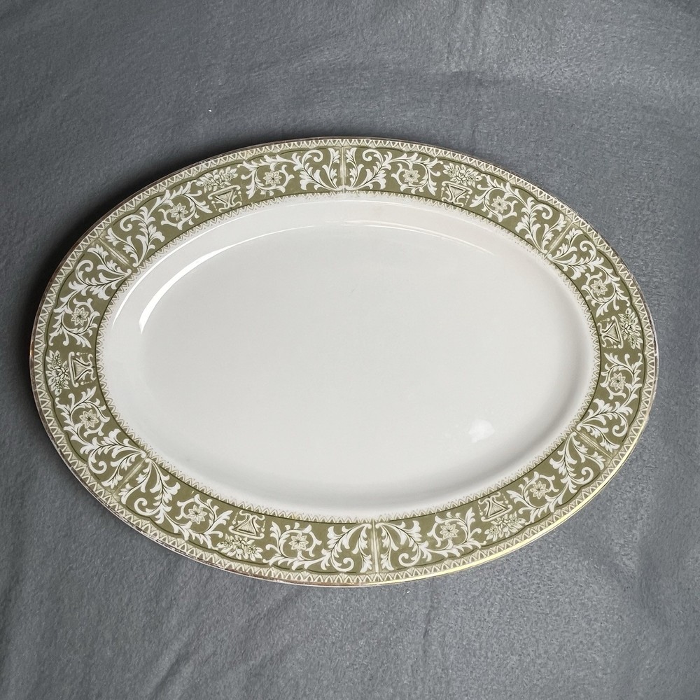 Style House Baronet Pattern 12”Serving Platter MCM