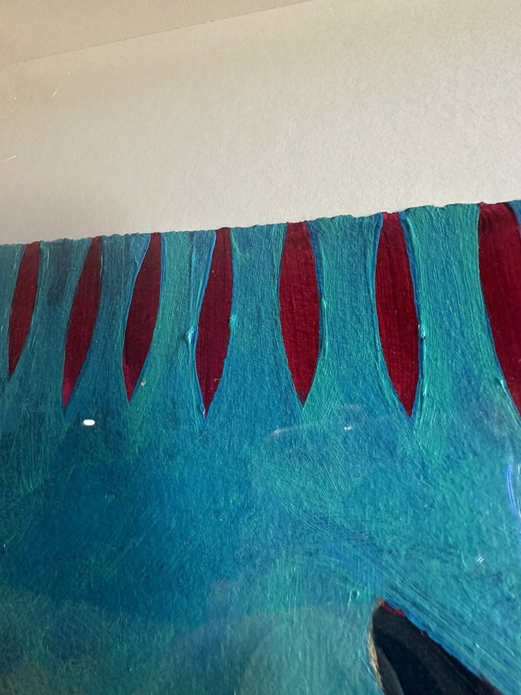 Original Celeste M. Simon “Balanced By Nature” Mixed Media Artwork