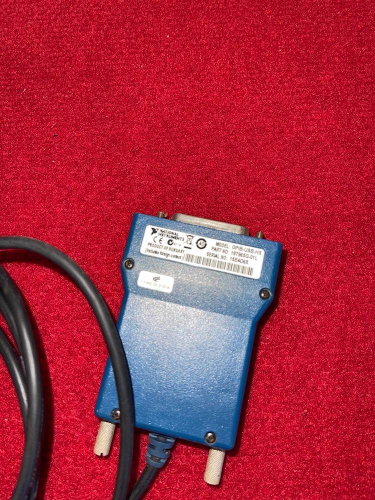 NATIONAL INSTRUMENTS 187965G-01L ( GPIB-USB-HS ) 488.2 ADAPTER / USB CONTROLLER