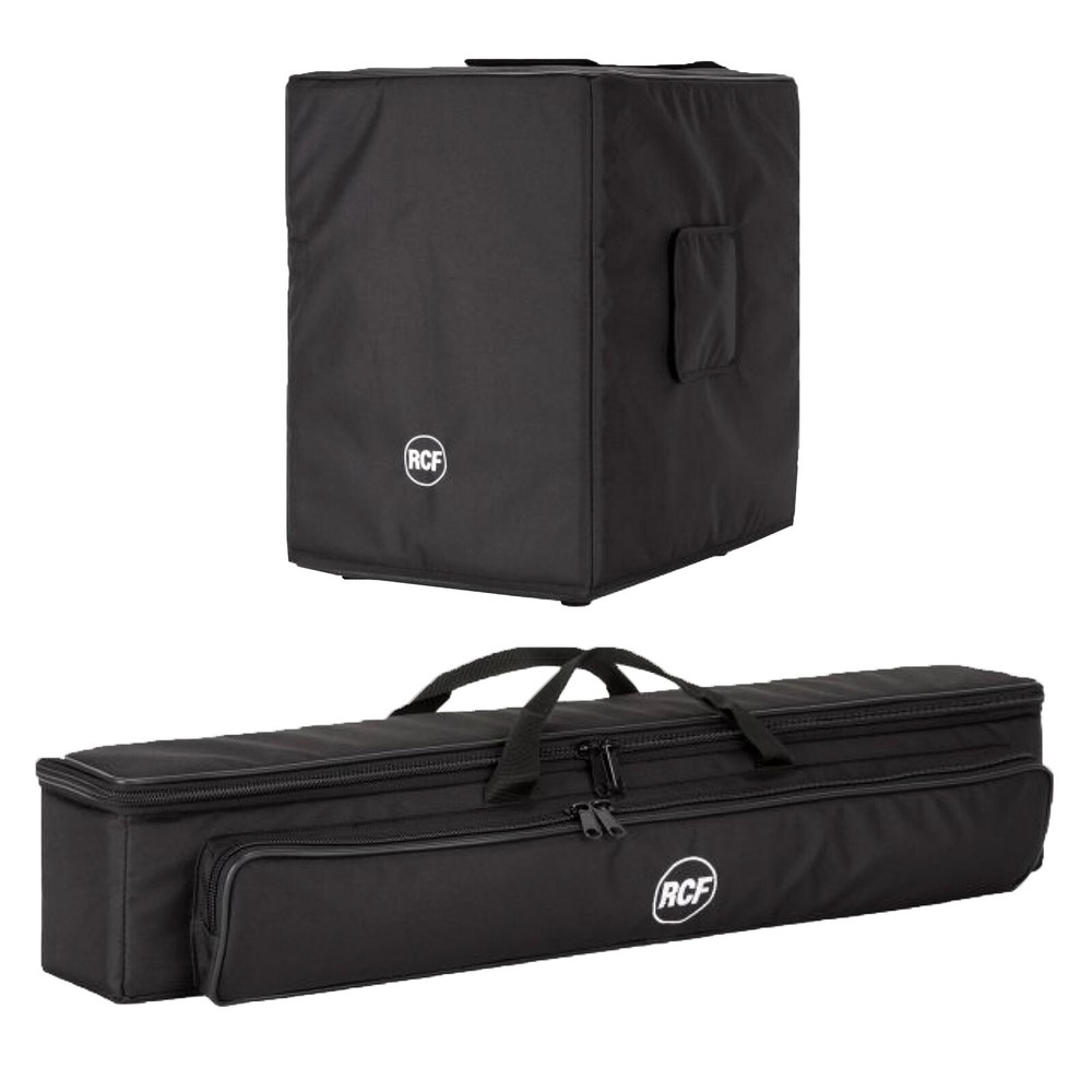 RCF EVOX 12 Active Portable 2-Way Array PA System + Protective Cover Set