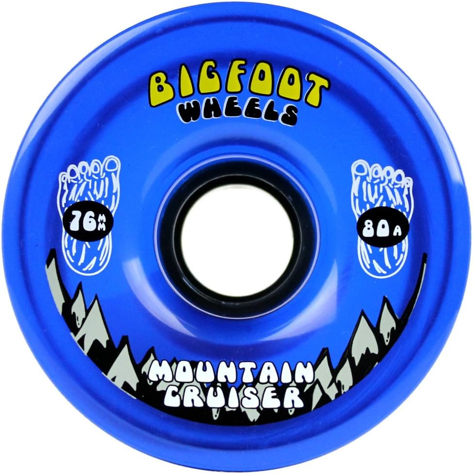 Longboard Wheels 76Mm 80A SHR Mountain Cruisers