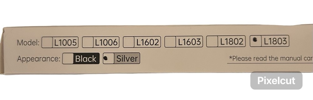 Intelligent Light Model L1803 Silver 10CM