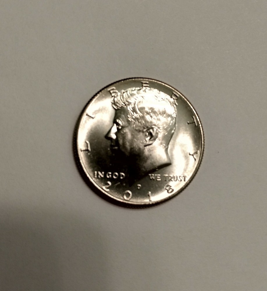 2018-D nice BU Kennedy Half Dollar