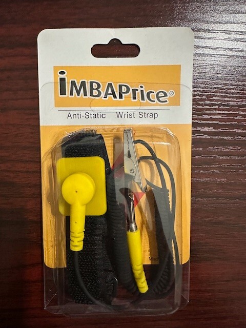 Anti Static Wrist Wrap | Protects electronic devices from static discharge