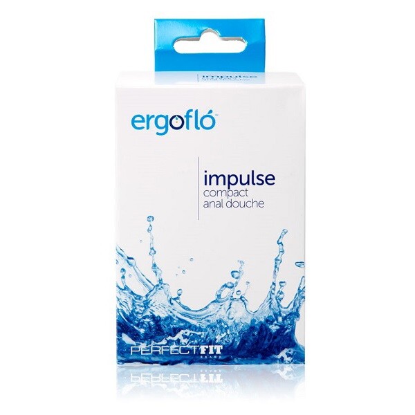 Ergoflo Impulse Compact Anal Douche - Cleansing Hygiene Bulb