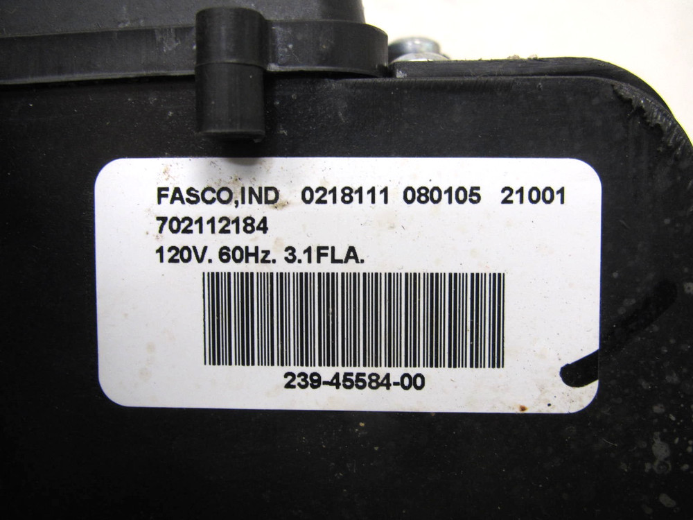 Bradford White 239-45584-00 415-45584-00 702112184 Water Heater Blower Motor
