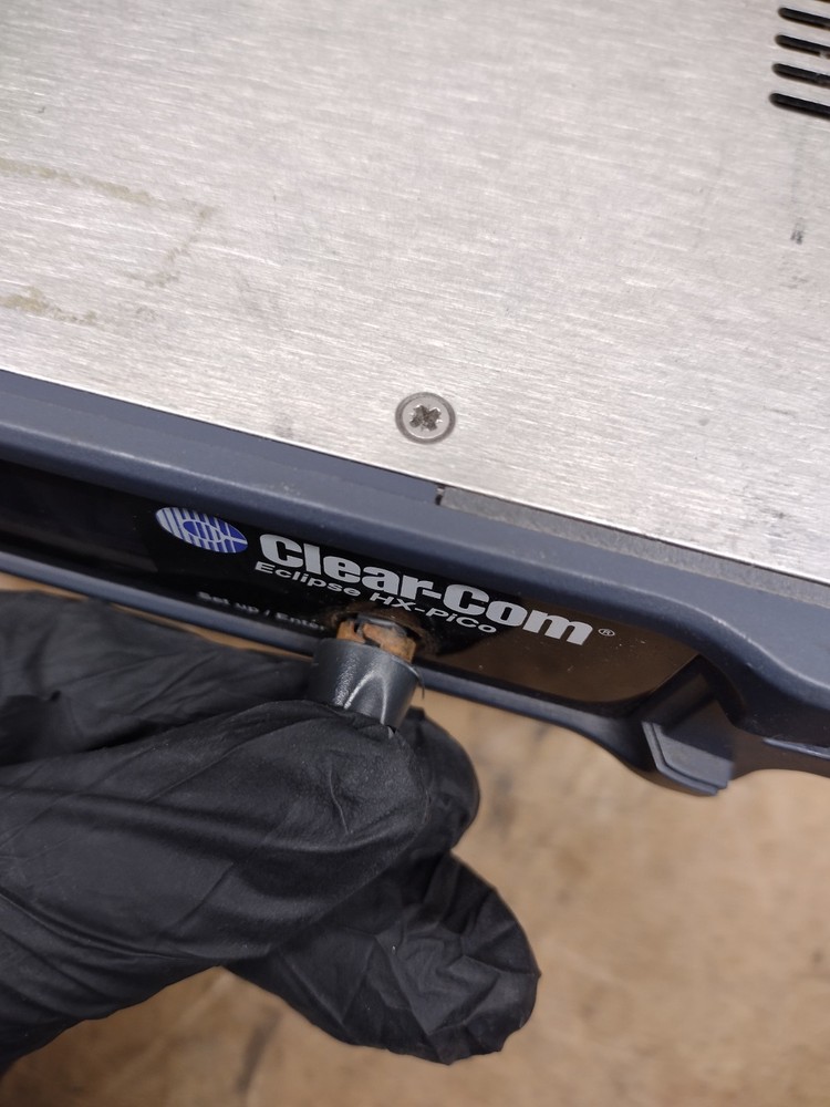 Clear-Com Eclipse HX-PiCo Digital Matrix Intercom Frame w/ Power Cord - USED