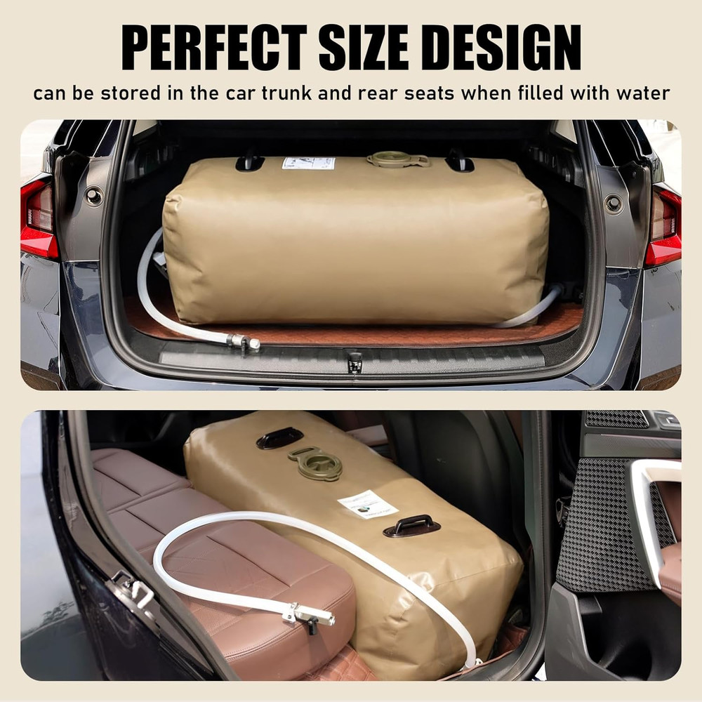 Drinking Water Storage Container,Portable Water Storage Bladder, RV Foldable Wat
