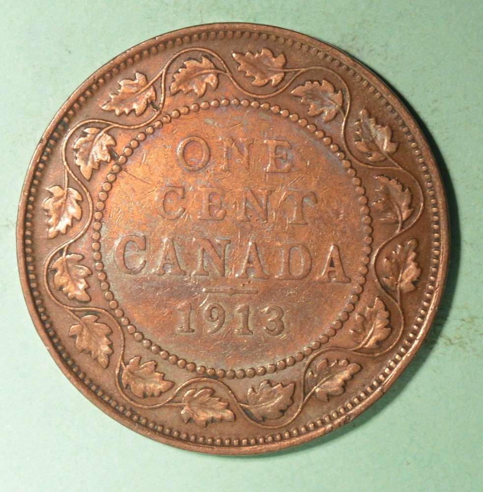 1913 - Canada Large Cent  - INV# X-71