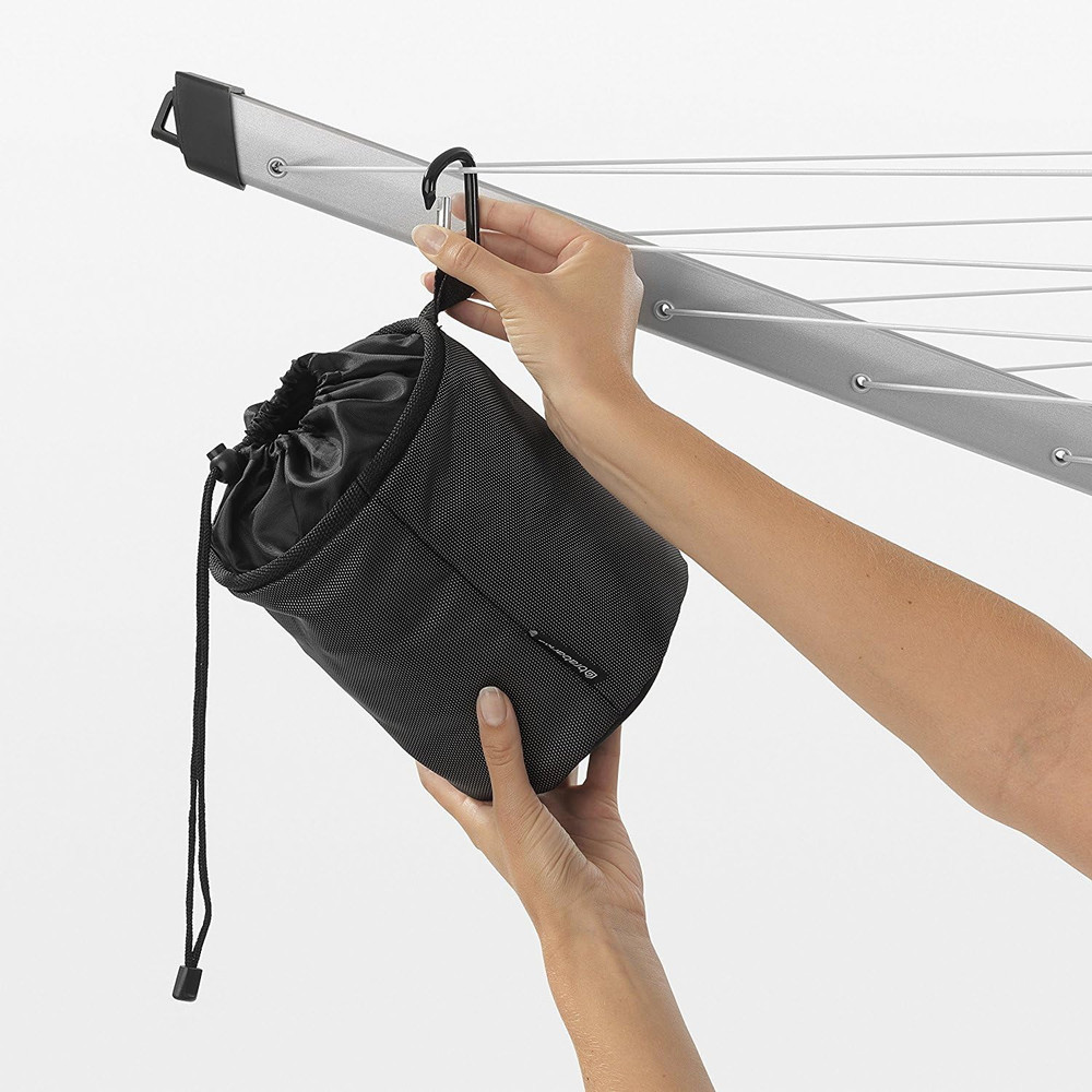 - Premium Peg Bag - Laundry Pegs Storage - Durable Weather-Resistant Materials -
