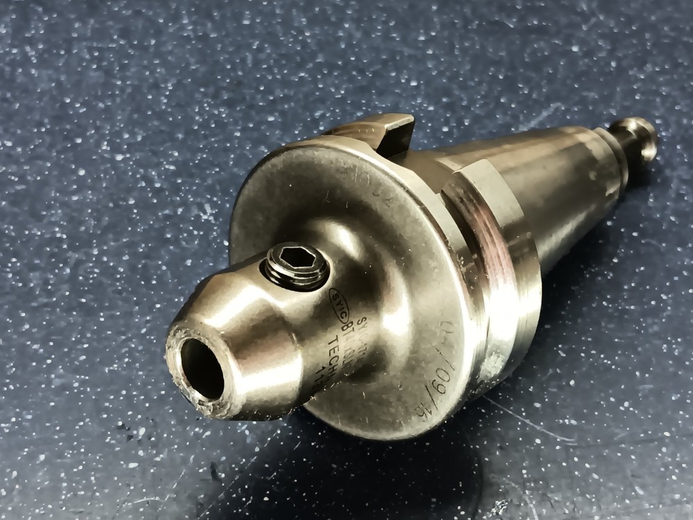 Techniks BT40 7/16" ID Solid End Mill Tool Holder SYIC-17140 Lathe Tooling .4375